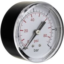 T.I.P. – 31003 – Punta del Manometro 1 Pz – Pressione max: 3 bar, Filettatura: G1/4" – Manometro riscaldamento centrale