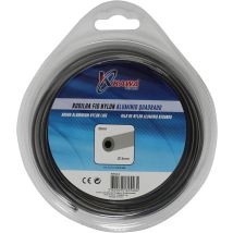 Kawapower - Hilo De Nylon Redondo Con Aluminio 3 Mm 15 M