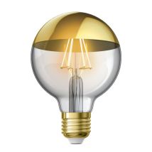 Xanlite - Bombilla Led G95 Gold, Base E27, Cons. De 8w, (62w Eq.), 360 Lúmenes, Luz Blanca Cálida Rfde850b95tg