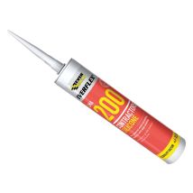 200 Contractors Lma Silicon C3 Black 310ml - Everbuild