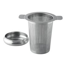 Filtre à thé inox – Accessoire de rangement pour cuisine – 7,5 cm diamètre – 9 cm hauteur – WEIS