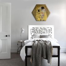 Butterfly - Pannello In Pvc Traforato - Parasole - Misura: 98x98 Cm - Colore: Bianco