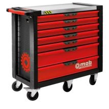 Cassetta Attrezzi Mob Xliner 7 Cassetti Serratura Centrale Inox