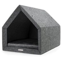 Casa Para Perro Batcueva Batman Gris Y Negro Paw