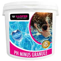 Llofer – 5KG Polvere Regolatore di pH per Piscine – Dissoluzione Rapida, Riduce il pH, Ottimizza il Cloro