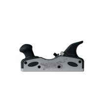 Alu-Line Handhobel – Massive Aluminium-Hobelsohle – Komfortable Messereinstellung – 48 mm – 49°