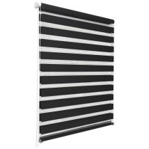 Store Double Soldecor Dl2 50x150cm Noir - Klemmfix Sans Percer