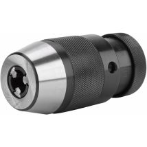 Drill Chuck B16 Steel Keyless Chuck, Self-tightening Drill Chuck, Taper Hole Chuck, Electric Lathe Chuck, Clamping Capacity 0-13mm (1/2 Inch) (collet 