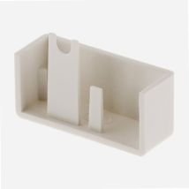 Terminali Per Modanatura 30x10mm Bianchi Confezione Da 4