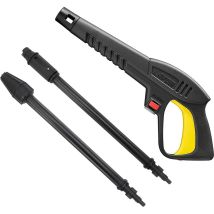 Pistolet À Eau Haute Pression Avec Lance À Jet Variable Et Lance Rotative, Déclencher Le Pistolet,compatible Avec Les Nettoyeurs Haute Pression Lavor 