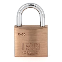 IFAM – Messing-Vorhängeschloss E-30 einziehbar KA-2 – 33006