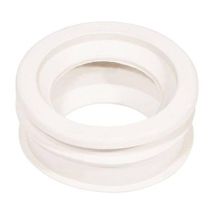 Morsetto per scarico WC 40 x 45 mm – Gomma bianca – Idroblock