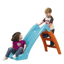 FEBER – Scivolo da giardino per bambini – Dimensioni 120x55x73 cm, Peso 4 kg, Età +3 anni – Resistente alla luce solare