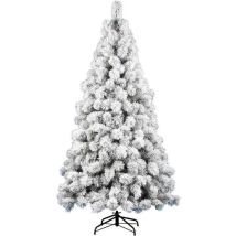 Amicasa Saint Moritz Arbre De Noël 180cm Diamètre Enneigé 93cm 312 Branches