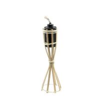 Garden Deluxe Collection - Tableau De Bambou Avec Réservoir En Métal H40 Cm Brixo