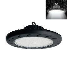 Faro Led Industriale Capannoni 150w Disco Rotondo Ufo Ip65 220vluce Neutra Naturale 4200k