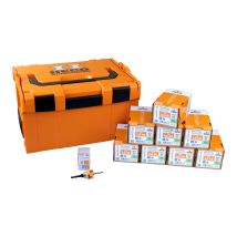 Heco Sortimentskoffer L-boxx 238 Terrassenset Senkkopf A2, 5,0x60 Mit 1.600 Schrauben