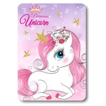 Unicorn - Fleecedecke – Kuschelige Decke Für Zuhause 140 X 100 Cm