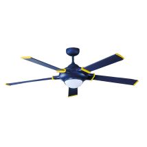 Ventilateur de plafond – 135 cm – Blue Star – 1 x R7s max. 75 W – 3 vitesses – Télécommande incluse