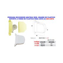 Großes Elfenbeinfarbenes Faltrollo Ohne Band 2206010002