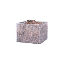 Compostatore metallico 100 x 100 x 80 cm – Acciaio zincato a caldo – Brista