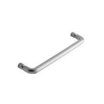 Tirador Junction Asa 160mm Negro Mate Cepillado – Instalación Tornillos M4 Incluidos