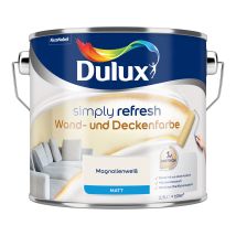 Dulux - Simply Refresh Wand Und Deckenfarbe, Magnolienweiß, 2,5 L
