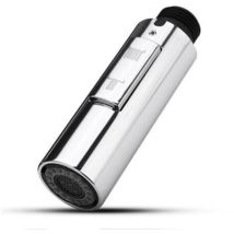 Embout Robinet Cuisine De Rechange Douchettetête De Robinet Amovible Universelle G1/2 Acier Inoxydable Sus304(galvanoplastie)