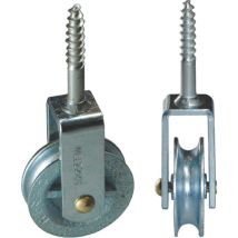 Rullo di corda di lavaggio Nr. 5000 – 60 mm – Acciaio, Grigio pressofuso – HBS