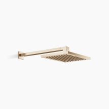 Doccia a pioggia Dornbracht – Attacco a parete – Sporgenza 450 mm – Portata max. 12 l/min – Rosone 60 x 60 mm