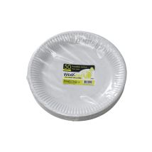 Piatti X50 Cartone Bianco 23cm - Publi Embal