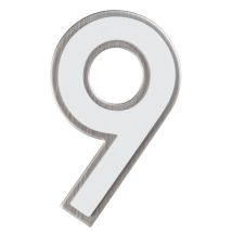 Ouvre&deco - Alpertec Hausnummer 9 Nachtleuchtend Hausnummern Hausnummerschild