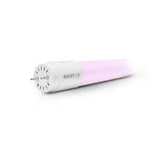 Tubo Led T8 Ac85/265v 18w 1620lm 300° Ip20 1200mm - Rosa