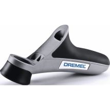 Dremel Präzisionshandgriff – Grau – 105 mm – Ergonomischer Griff für Gravieren, Schnitzen, Ätzen, Polieren – Zubehör für Multifunktionswerkzeuge