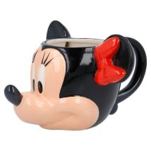 Minnie Mouse Tasse Céramique Forme 3d 360ml Marron Clair