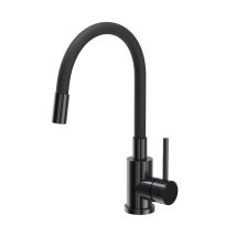 Steiner Quadron Küchenarmatur Schwarz Höhe 38 Cm
