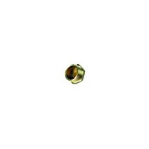 Tapón macho 292 latón amarillo D 3/8 – 10 unidades – Accesorios en acero zincado