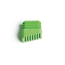 Contera Escalera Rectangular Plastico Verde Vivah 4 Pz