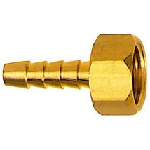 Racor De Tubo Flexible Con Rosca Hembra G3/8 Agujero Interior Ancho De Tubo 6 Latón