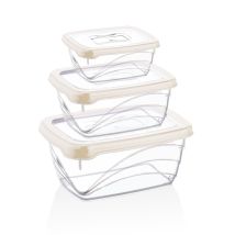 Herzberg - 3 Teiliges Extra Tiefes Bio Spar Box Set Elfenbein