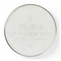 Trade Shop - 5 Batterie Cr1616 3v Pile A Bottone Per Orologi Telecomandi Apparecchi Maxtech -