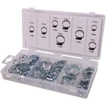 Benson – 40 Klammern Set – verschiedene Größen und Formen – hochwertige Materialien – ideal für Heimwerker und Profis