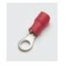 Terminale Rotondo Preisolato 3,7mm 0,25-1,65 Rosso Pvc15037