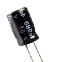 Elektrolytkondensator 680uf 16vdc Größe 10x17mm Radial