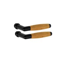 Juego Manillas Sin Roseta W3000.0029.45 Modelo Ton Negro Mate-teka