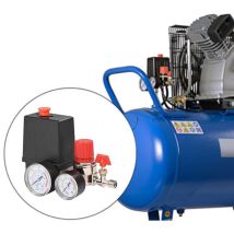 Pressostato Per Compressore D'Aria Aiperq, Compressore D'Aria Da 12 Bar, Pressostato Con Manometri Per La Riduzione Rapida Della Pressione, 