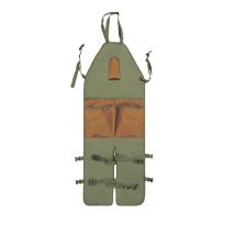 Cyslmuk - Delantal Para Herramientas Polainas De Jardinería Delantal, Ajustable, Multibolsillos, Protección De Piernas, Para Hogar, Cocina Y Jardín 