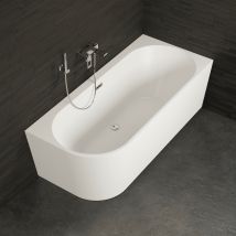 Bañera Exenta - Capri 160 Droite Blanche - Blanco - 160 X76 X58 Cm, By Spalina