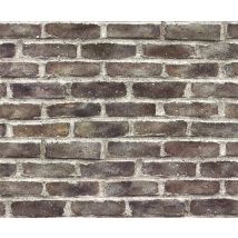 Superfresco Easy - Wow - Steine Rot - Vliestapete - 10m X 52cm