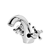 Mamoli - Miscelatore Per Lavabo Monoforo Modello Antico Con Piletta Di Scarico 1'1/4 Epoca 44160000e151 Cromo